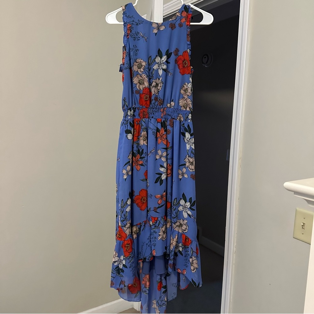 Vince Camuto Blue Floral Kids Dress